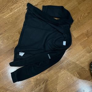 black Columbia zip up jacket